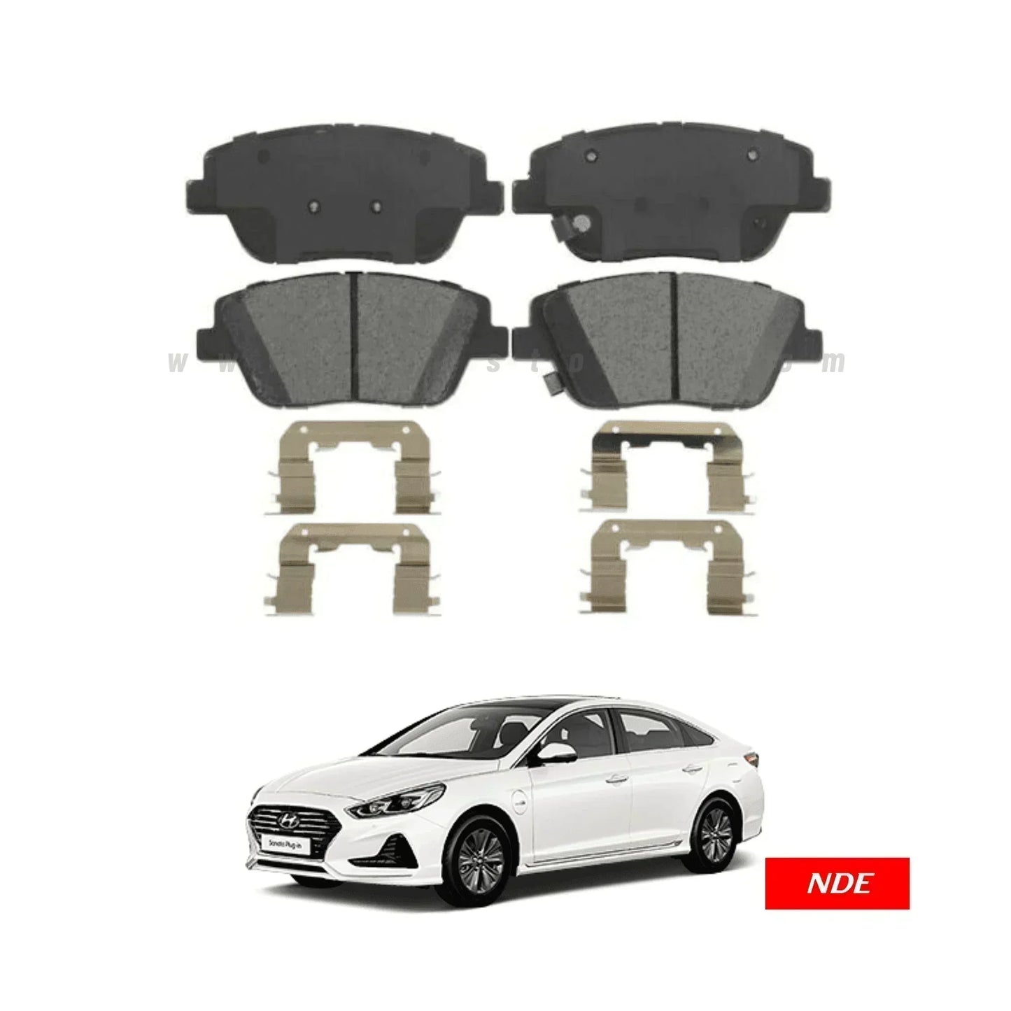 BRAKE DISC PAD SET REAR GENUINE FOR HYUDAI SONATA - ndestore.com