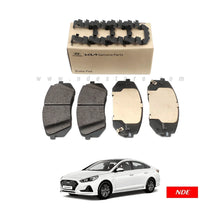 BRAKE DISC PAD SET FRONT GENUINE FOR HYUDAI SONATA - ndestore.com