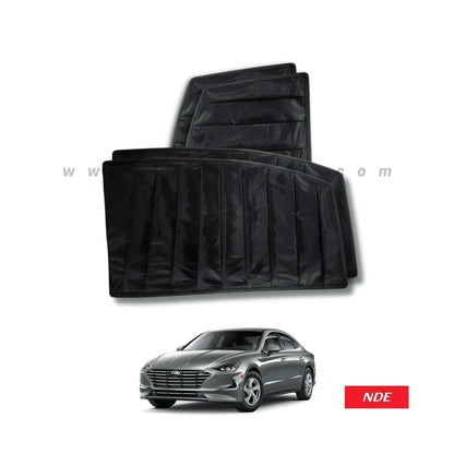 SUN SHADE BLACK WRINKLE FOR HYUNDAI SONATA - ndestore.com