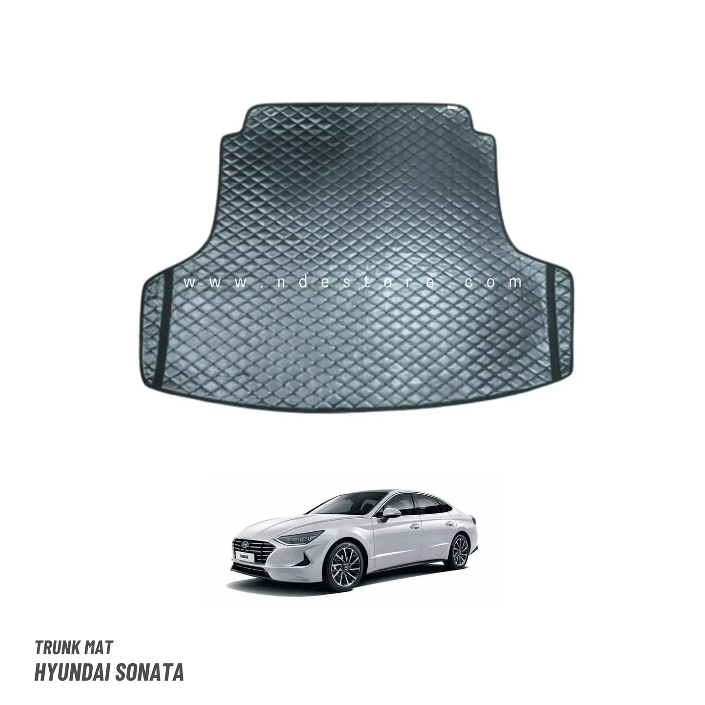 TRUNK FLOOR MAT 7D STYLE FOR HYUNDAI SONATA - ndestore.com