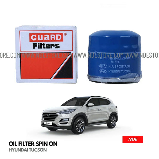 OIL FILTER SPIN ON GUARD FILTER FOR HYUNDAI TUCSON - ndestore.com