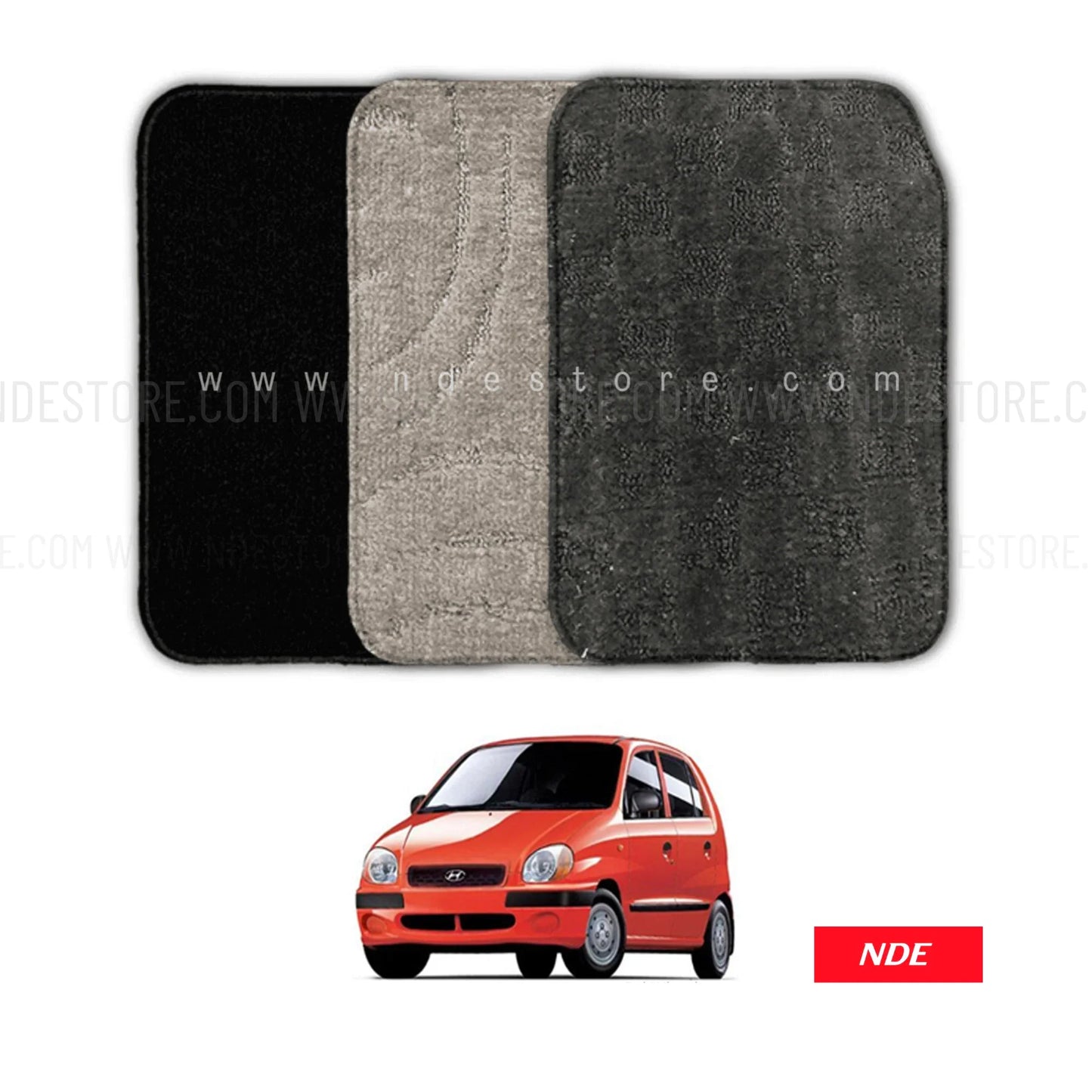 FLOOR MATS PREMIUM QUALITY FOR HYUNDAI SANTRO - ndestore.com