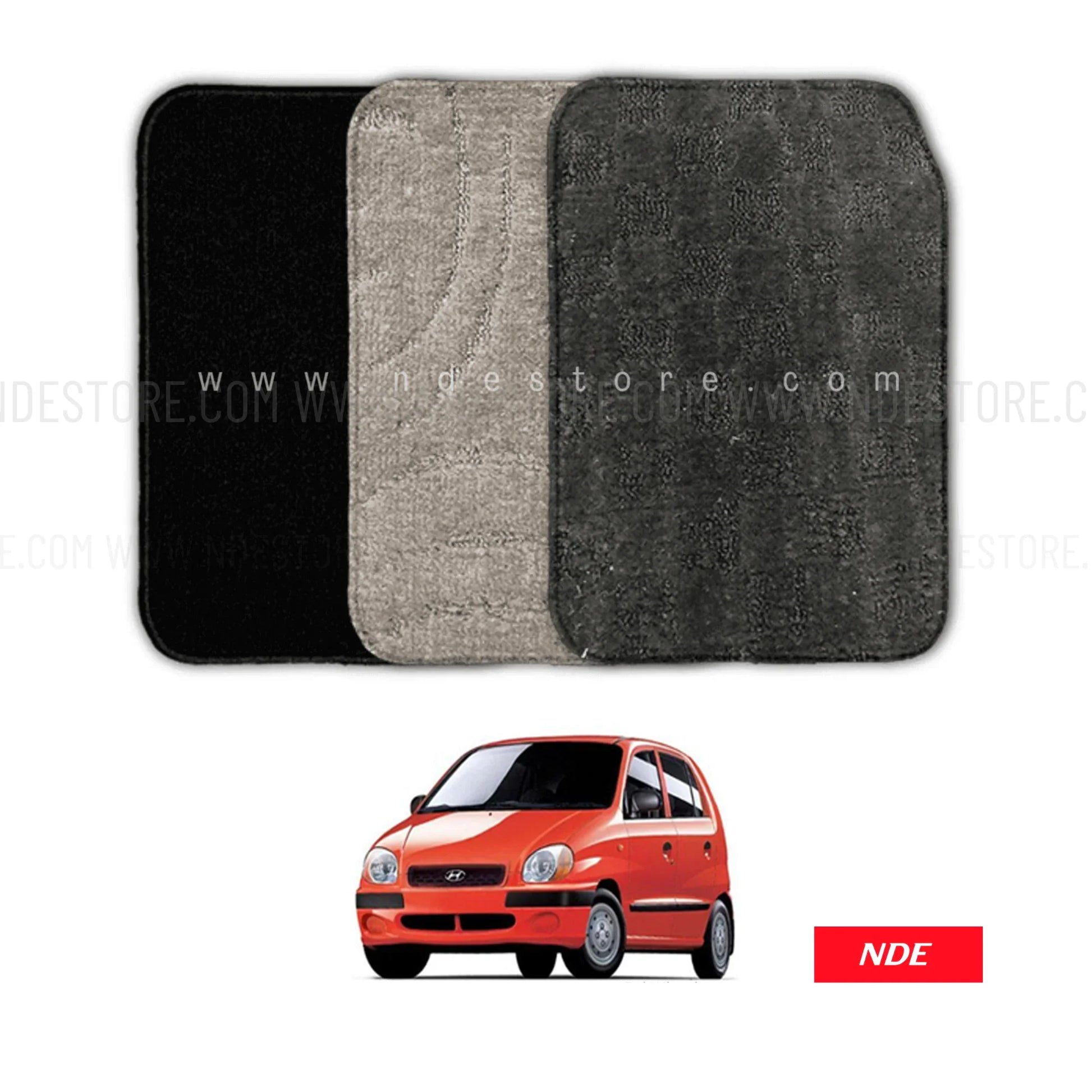 FLOOR MATS PREMIUM QUALITY FOR HYUNDAI SANTRO - ndestore.com