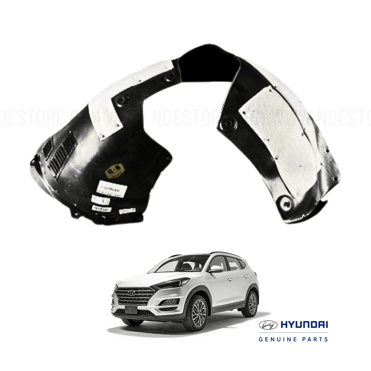 FENDER SHIELD LINER GENUINE FOR HYUNDAI TUCSON - ndestore.com