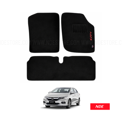 FLOOR MAT CARPET SET FOR HONDA CITY (2008-2021)