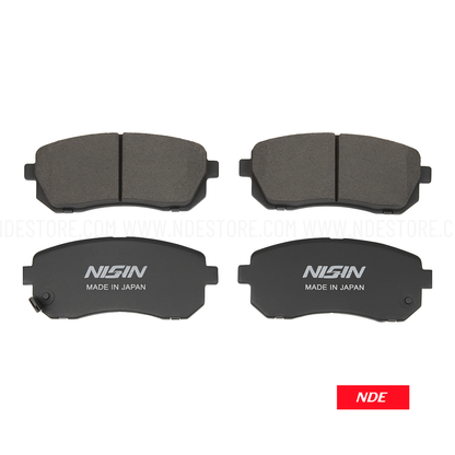 BRAKE DISC PAD SET FRONT NISSIN FOR HONDA CITY (2021-2026)