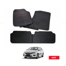 FLOOR MAT SET RUBBER FOR HONDA CITY (2021-2026)
