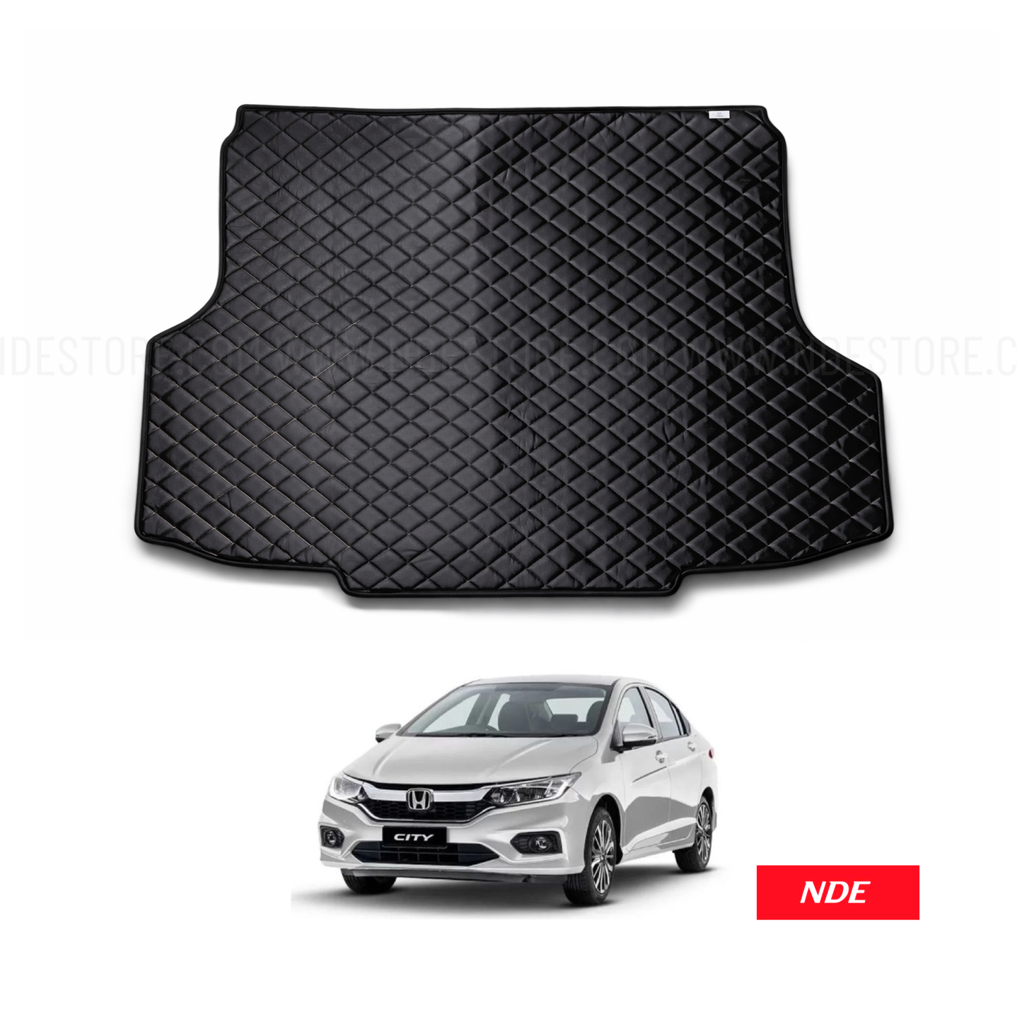 TRUNK FLOOR MAT 7D STYLE FOR HONDA CITY (2021-2026)