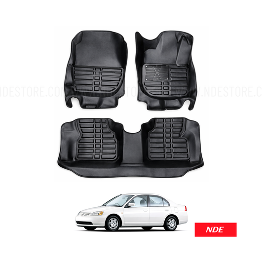 FLOOR MAT 5D STYLE FOR HONDA CIVIC (2002-2006)
