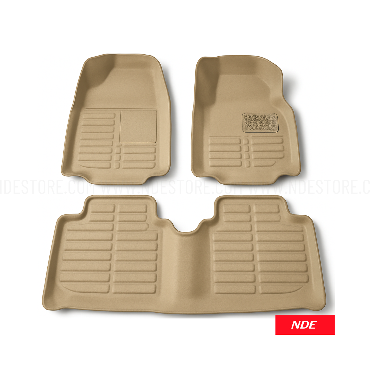 FLOOR MAT 5D STYLE BEIGE FOR HONDA CIVIC (2002-2006)
