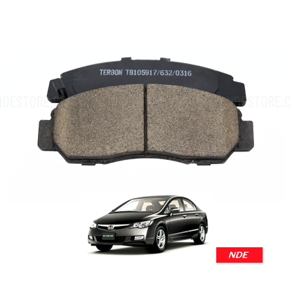 BRAKE DISC PAD FRONT GENUINE FOR HONDA CIVIC (2006-2012)