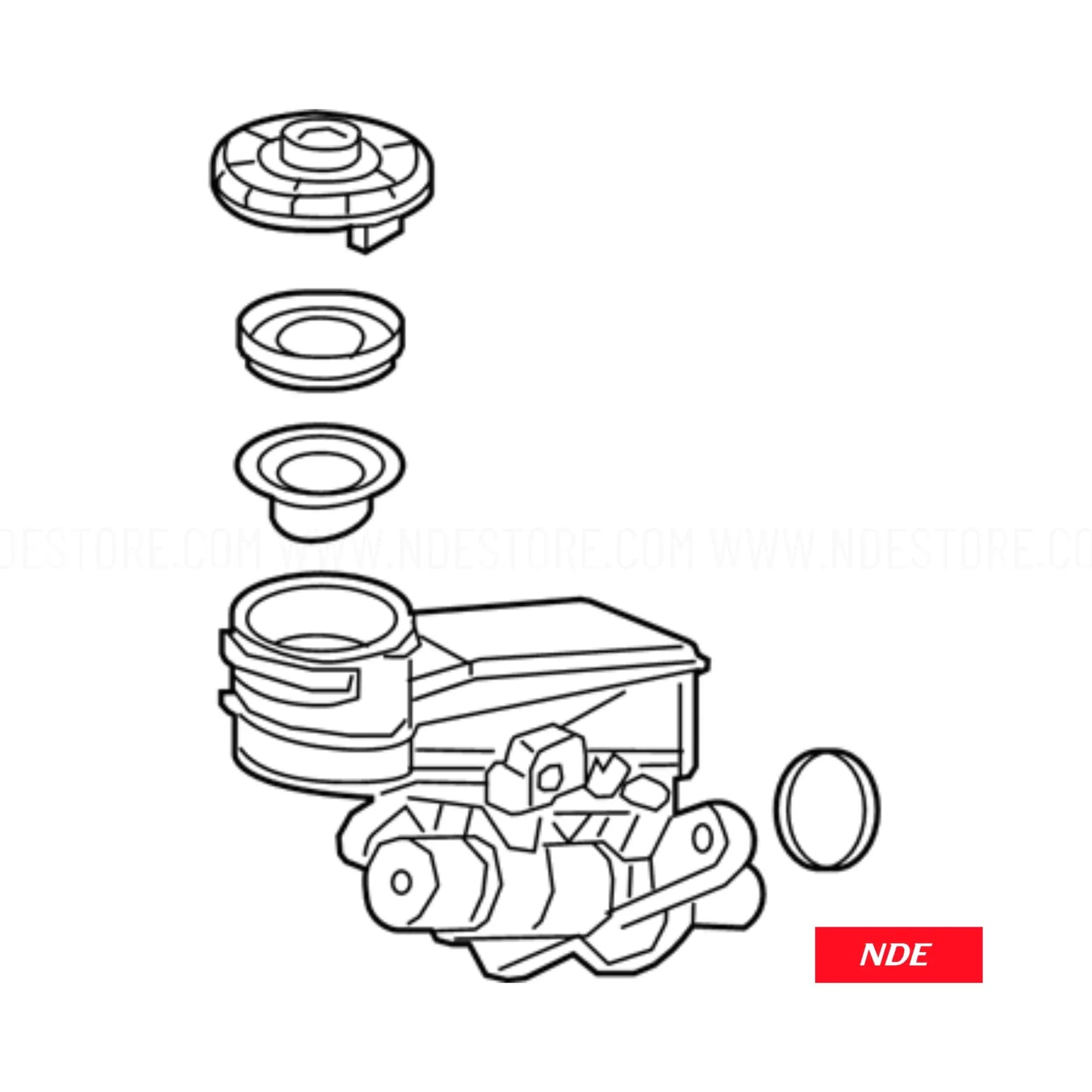 BRAKE MASTER CYLINDER GENUINE FOR HONDA CIVIC (2016-2021)