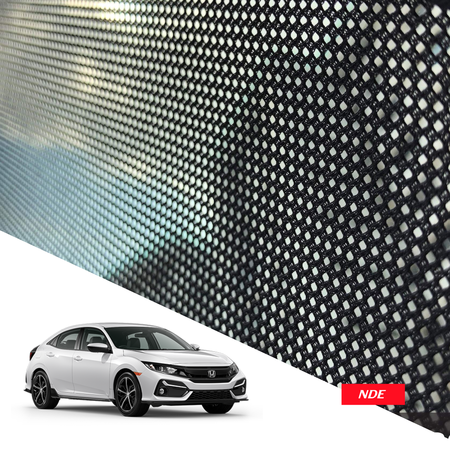 SUN SHADE REAR WINDSHIELD FOR HONDA CIVIC (2016-2021)