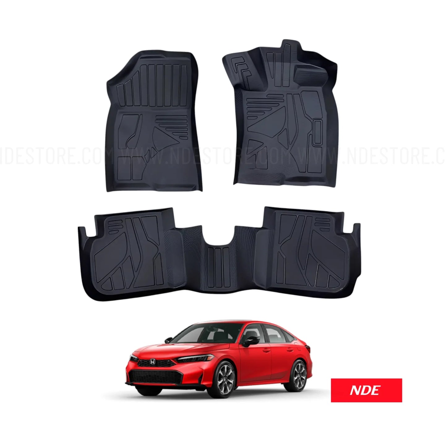 FLOOR MAT SET TPE FOR HONDA CIVIC (2021-2026)