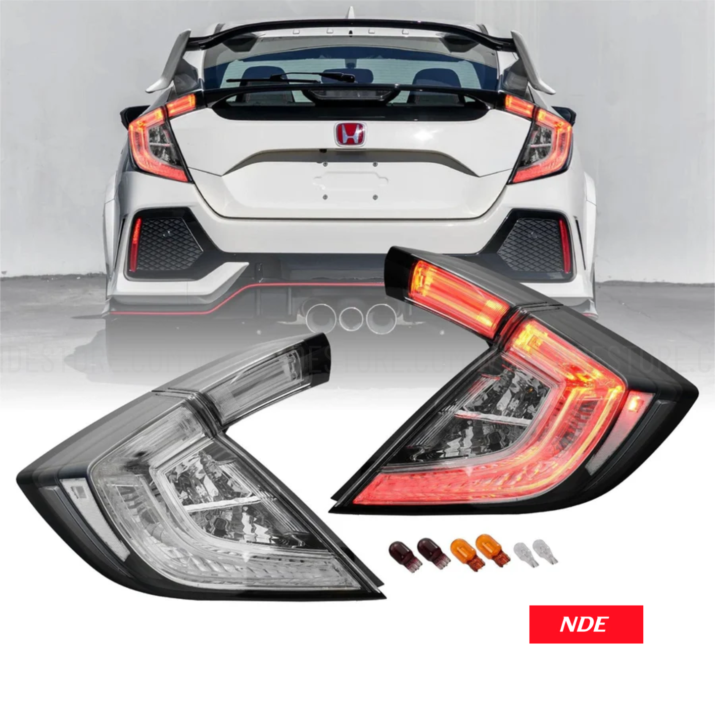 BACKLIGHT TAIL LIGHT ASSY TYPE R FOR HONDA CIVIC (2016-2021)