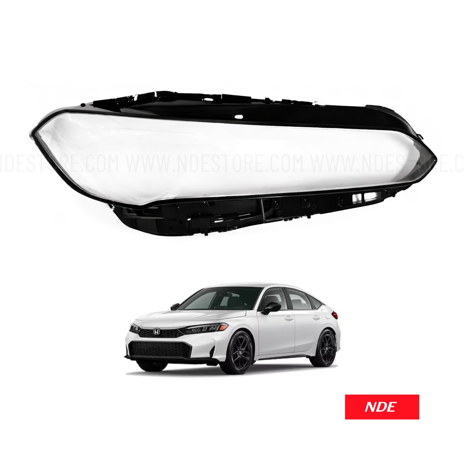 HEADLIGHT LENS COVER FOR HONDA CIVIC (2021-2026)