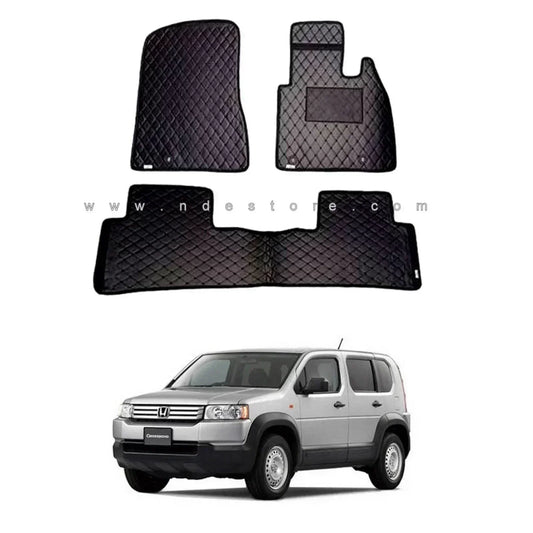 FLOOR MAT PREMIUM QUALITY FLAT 7D STYLE FOR HONDA CROSS ROAD (2008-2010) - ndestore.com