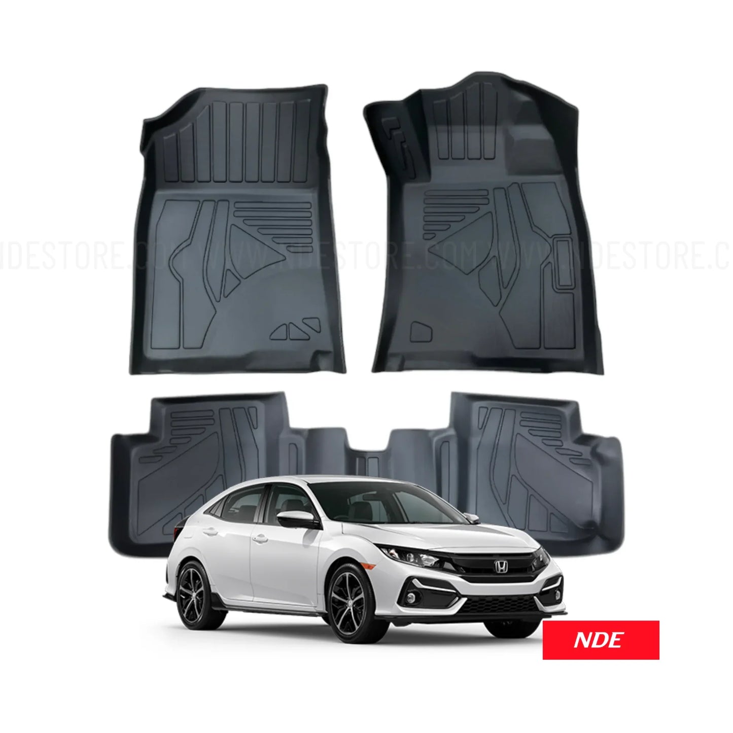 FLOOR MAT SET TPE FOR HONDA CIVIC (2016-2021)