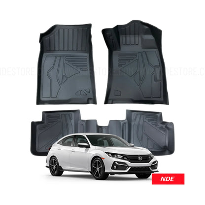 FLOOR MAT SET TPE FOR HONDA CIVIC (2016-2021)