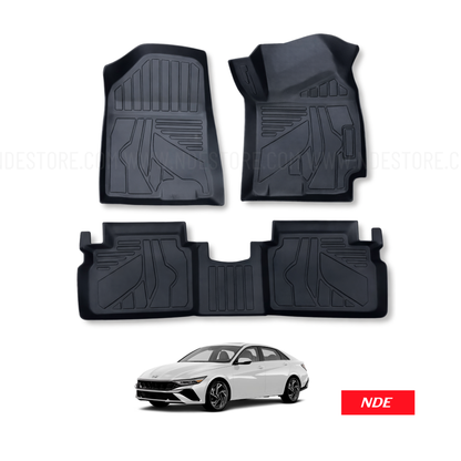 FLOOR MAT SET TPE FOR HYUNDAI ELANTRA (2025-2026)