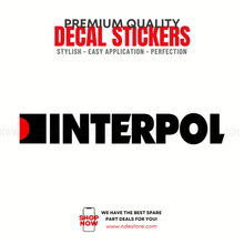 STICKER INTERPOL - ndestore.com