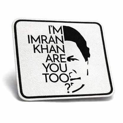 STICKER DECAL PTI IMRAN KHAN