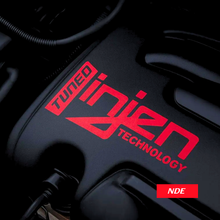 STICKER DECAL TUNED INJEN TECHNOLOGY