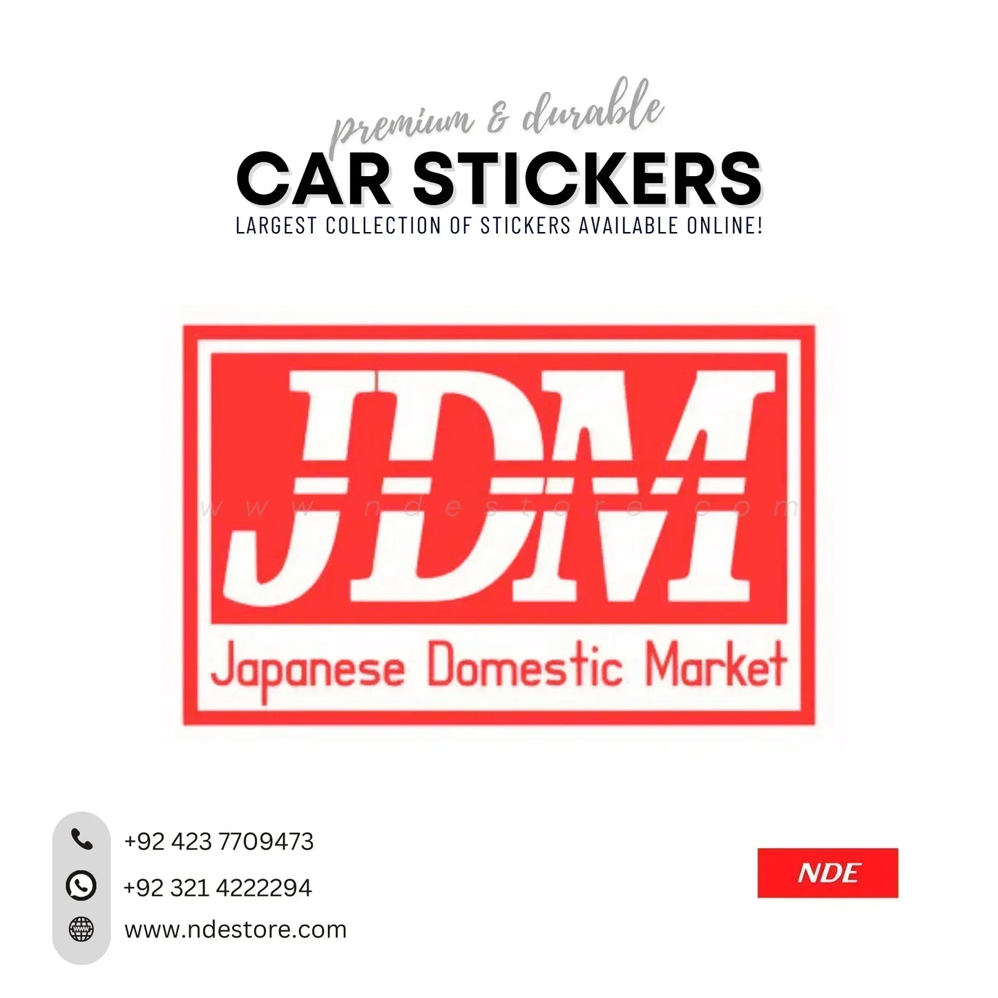 STICKER JAPAN DOMESTIC MARKET (SKU 4222853) - ndestore.com