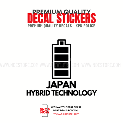 STICKER JAPAN HYBRID TECHNOLOGY - ndestore.com