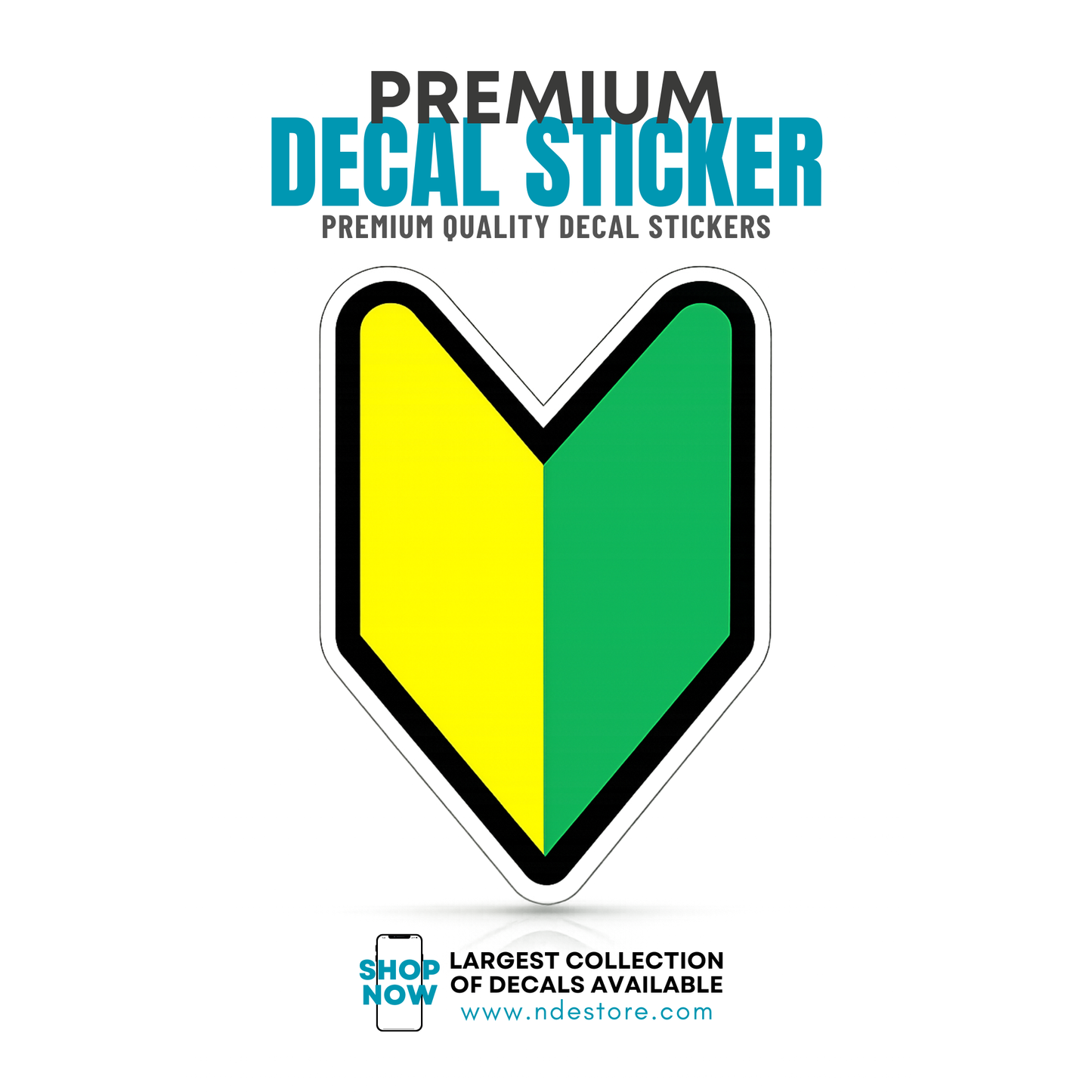 STICKER DECAL JDM BADGE