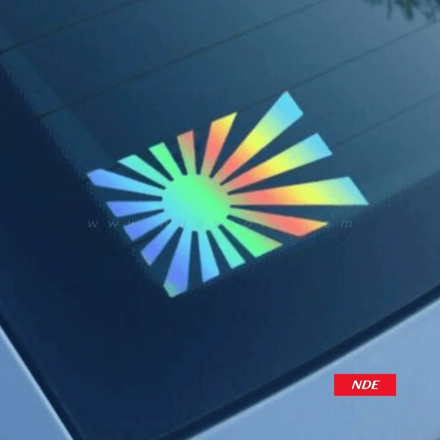 STICKER JDM FLAG RISING SUN - ndestore.com