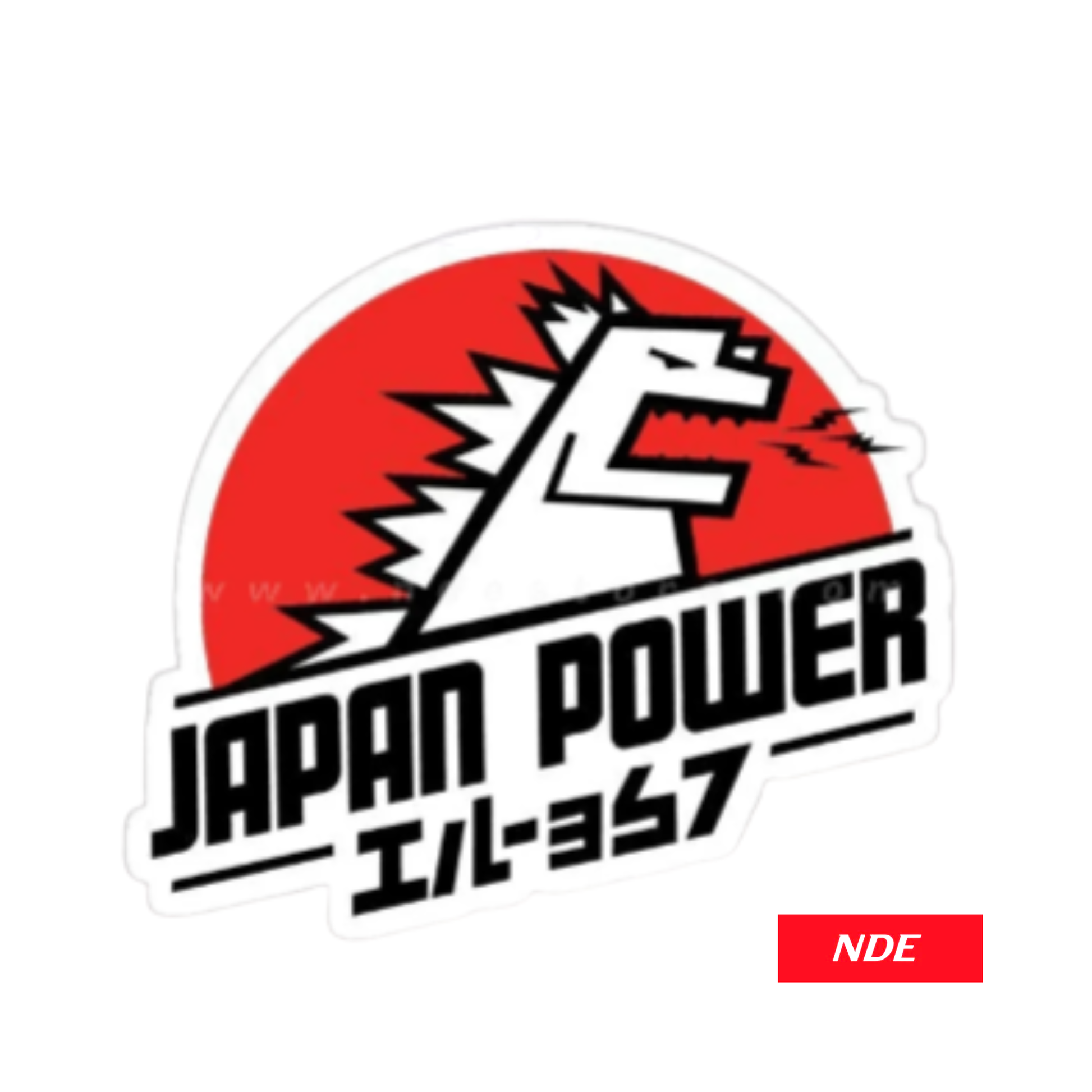 STICKER DECAL JAPAN POWER