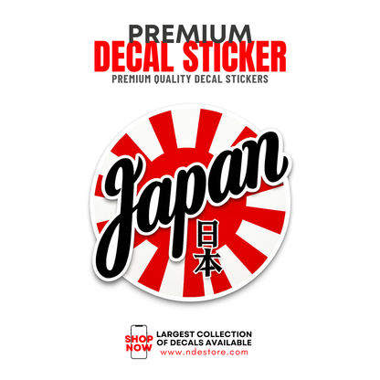 STICKER DECAL JAPAN JDM