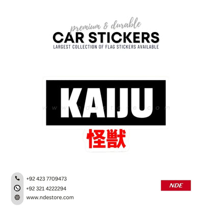 STICKER KAIJU SERIES - ndestore.com