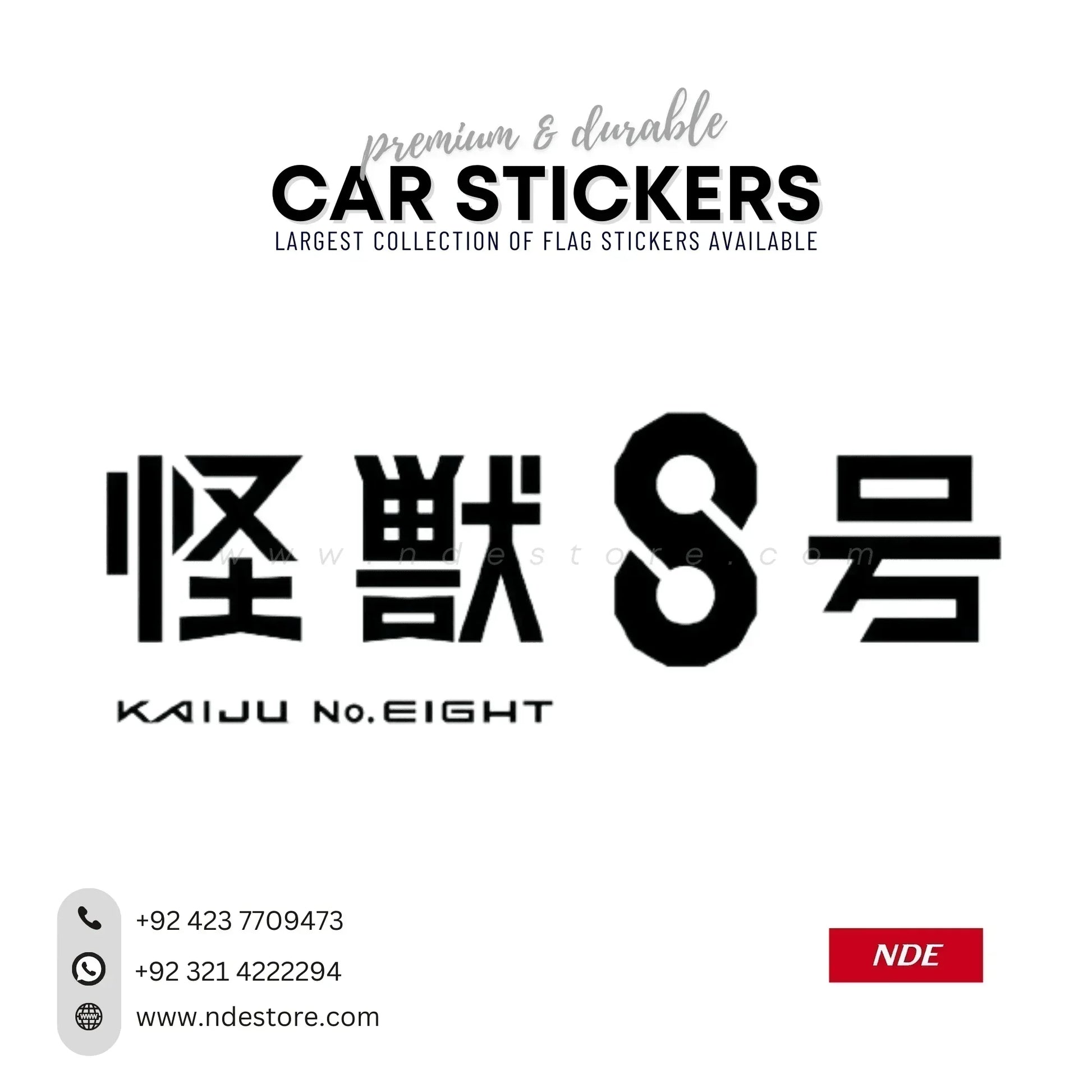 STICKER KAIJU SERIES - ndestore.com