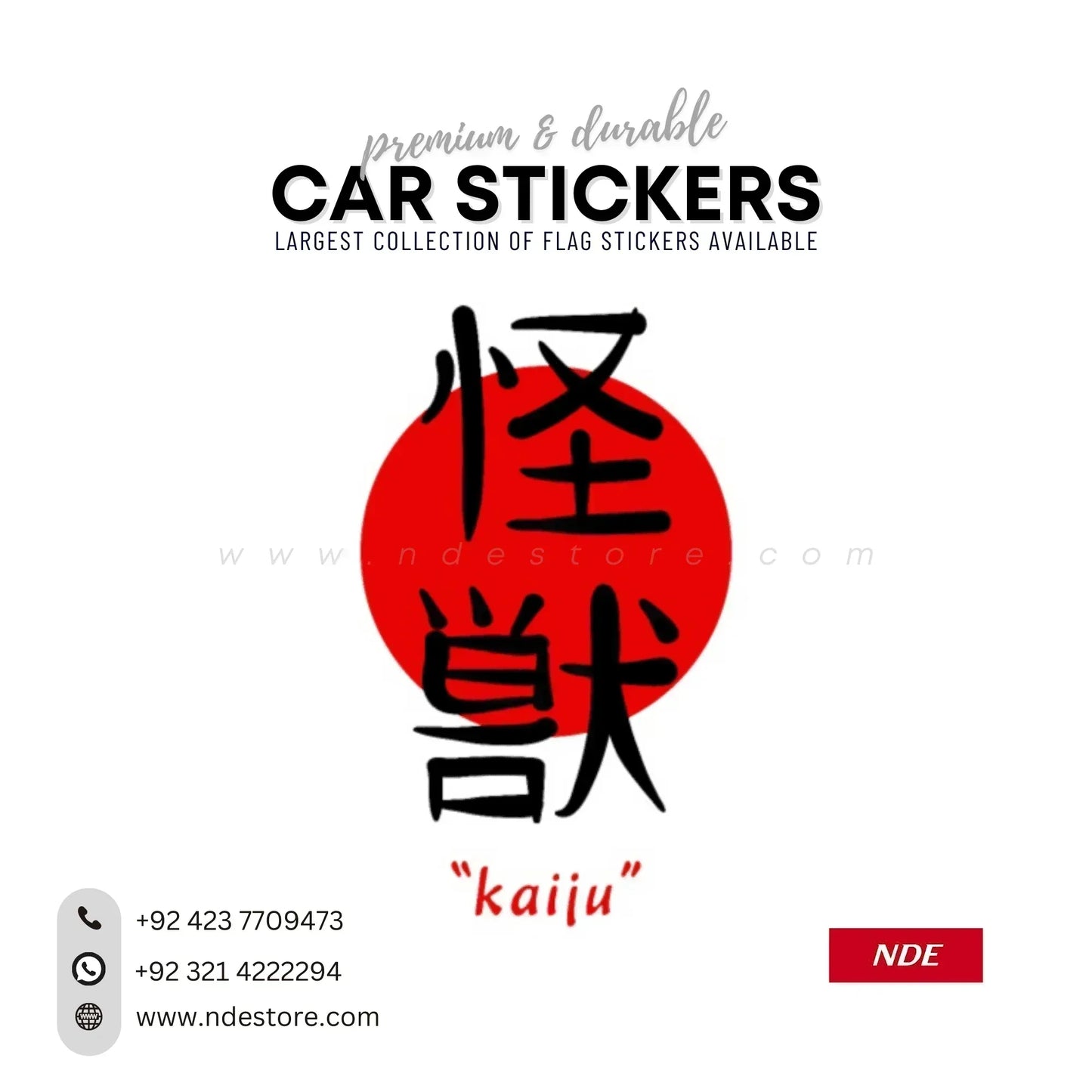 STICKER KAIJU SERIES - ndestore.com