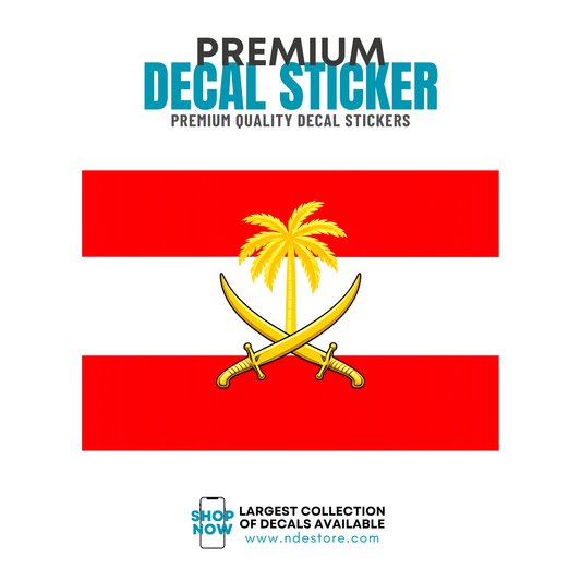 STICKER DECAL PAKISTAN ARMY KARACHI CORPS V