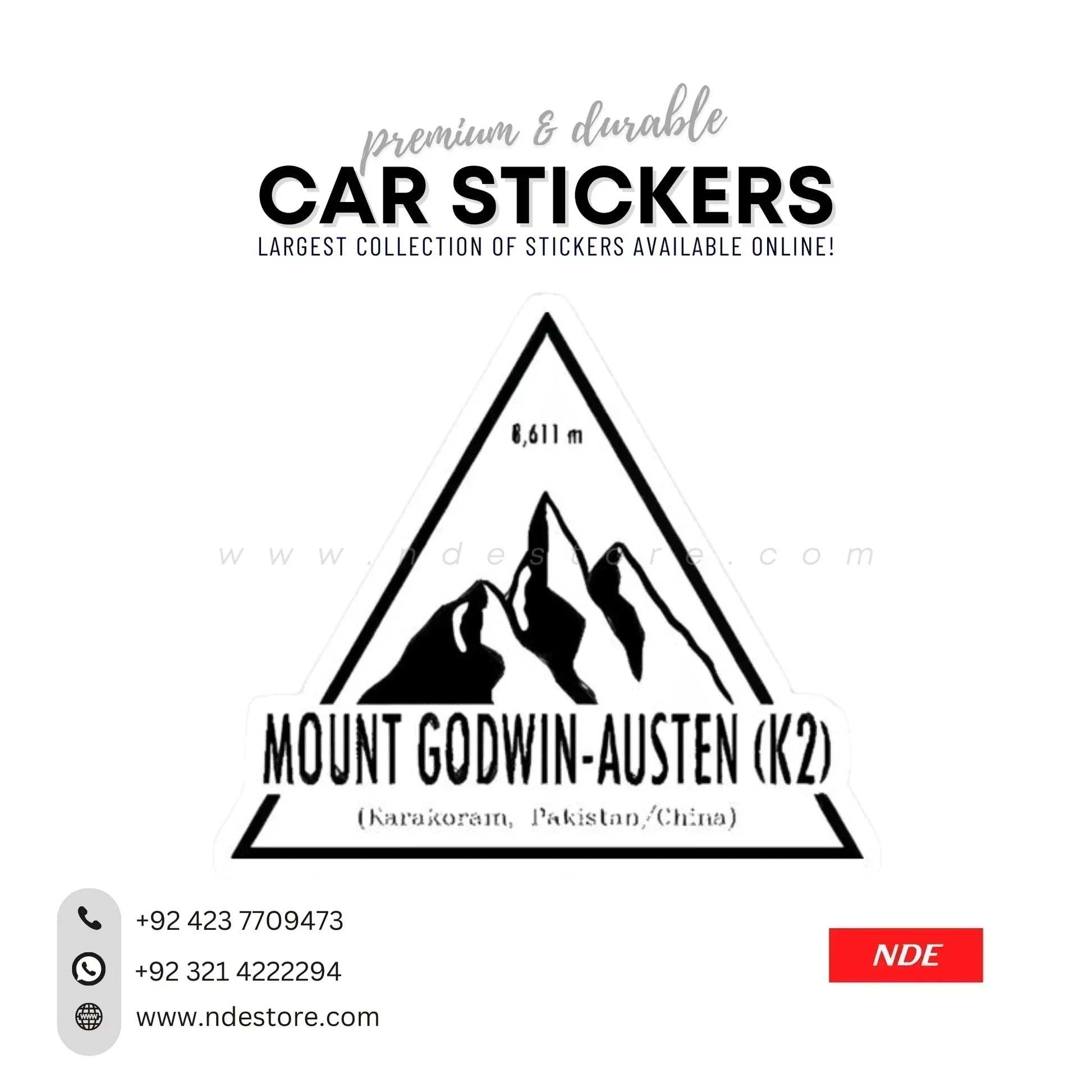 STICKER K2 (SKU:14154) - ndestore.com