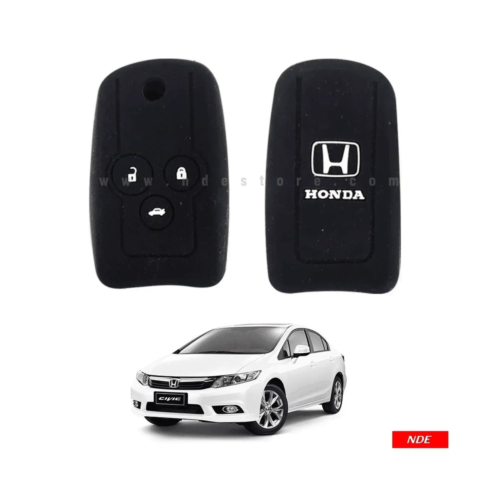 KEY COVER PREMIUM QUALITY FOR HONDA CIVIC (2012-2016) - ndestore.com