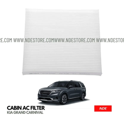 CABIN AIR FILTER AC FILTER GENUINE FOR KIA GRAND CARNIVAL - ndestore.com