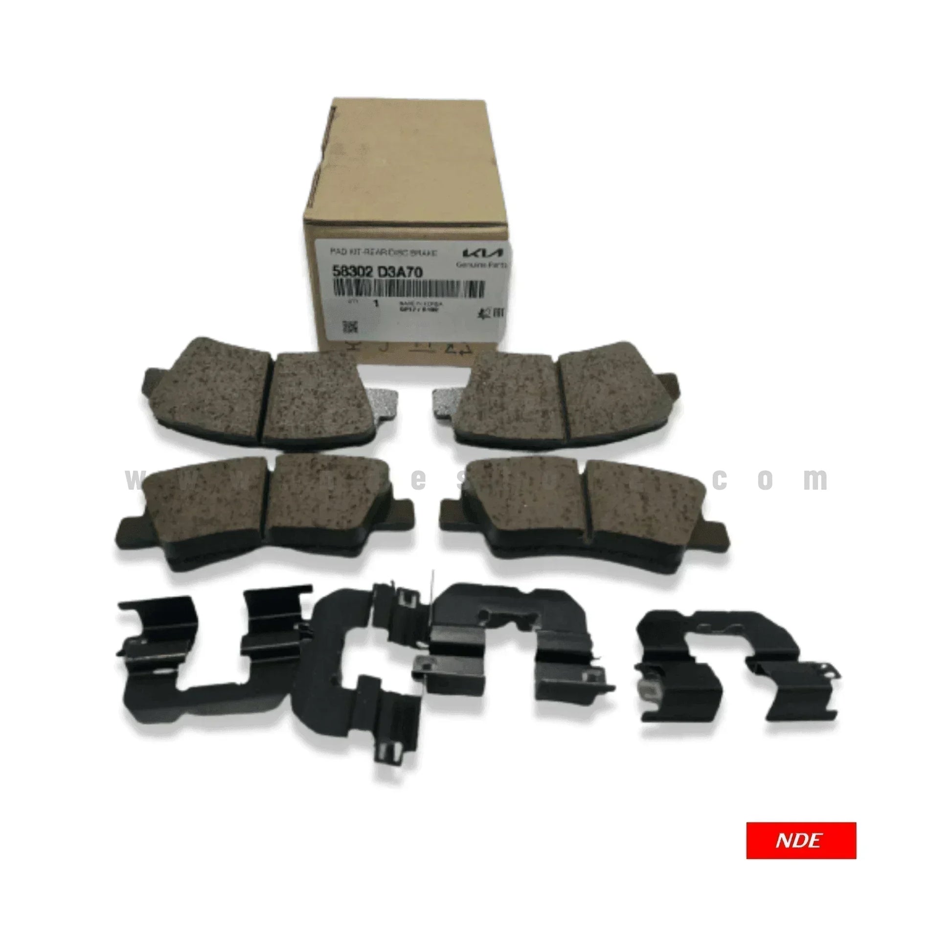 BRAKE DISC PAD SET FRONT GENUINE FOR KIA GRAND CARNIVAL - ndestore.com