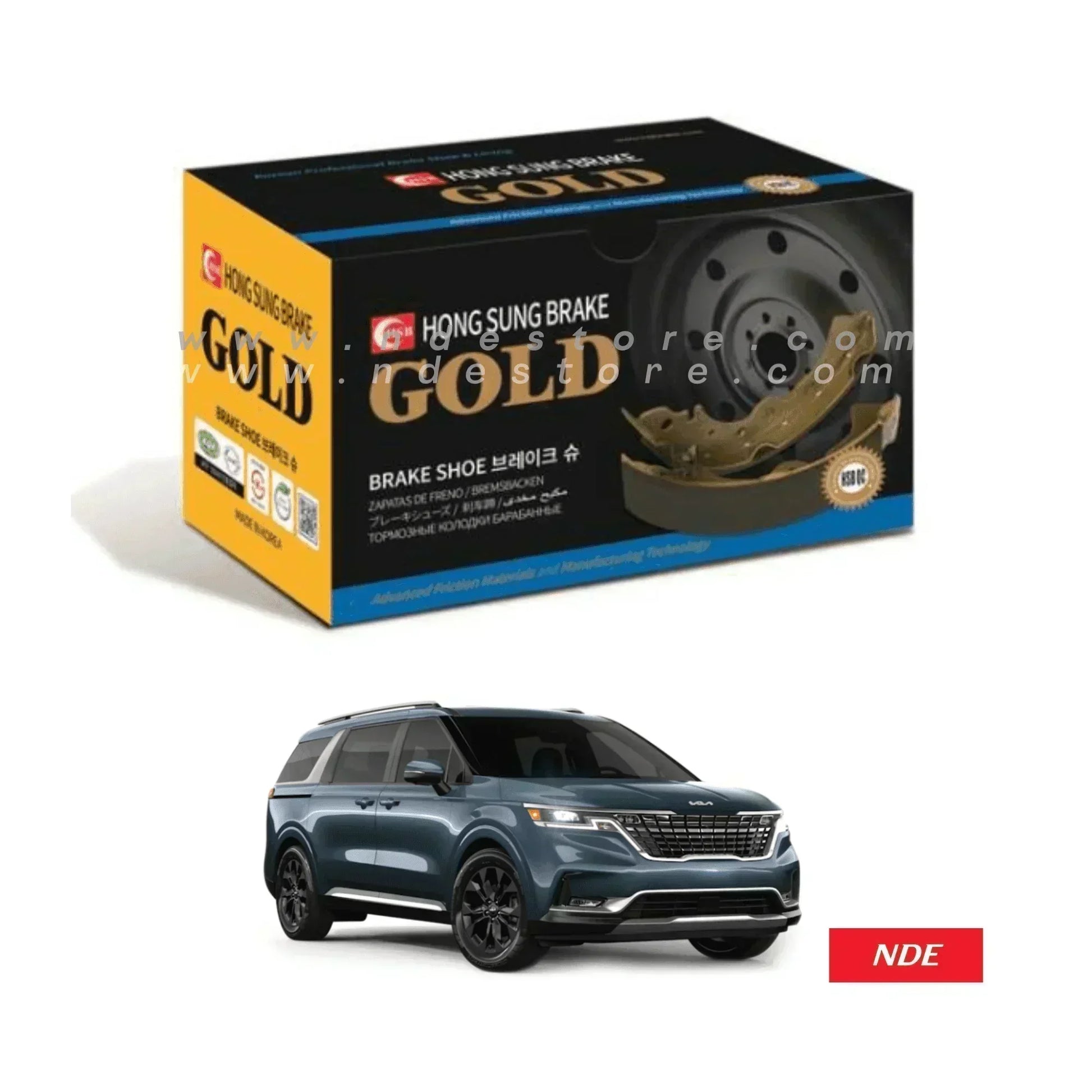 BRAKE DISC PAD SET REAR KOREA FOR KIA GRAND CARNIVAL - ndestore.com