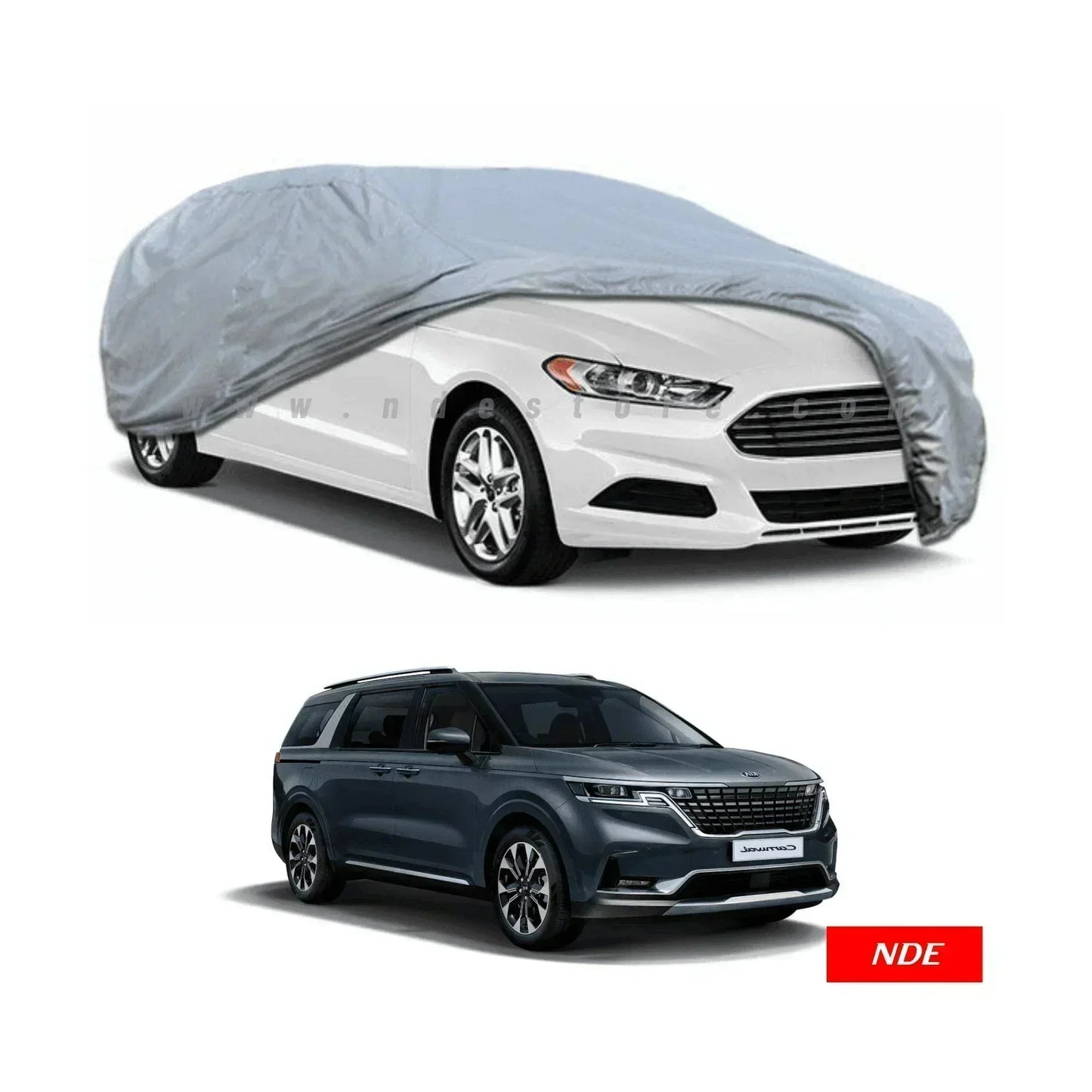 TOP COVER WITH FLEECE IMPORTED FOR KIA GRAND CARNIVAL - ndestore.com