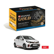 BRAKE DISC PAD SET FRONT KOREA FOR KIA PICANTO - ndestore.com