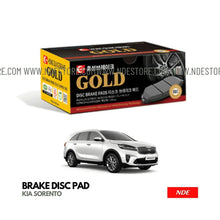 BRAKE DISC PAD SET FRONT KOREA FOR KIA SORENTO - ndestore.com