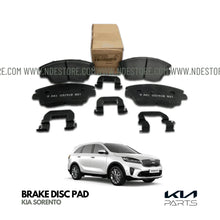 BRAKE DISC PAD SET FRONT GENUINE FOR KIA SORENTO - ndestore.com