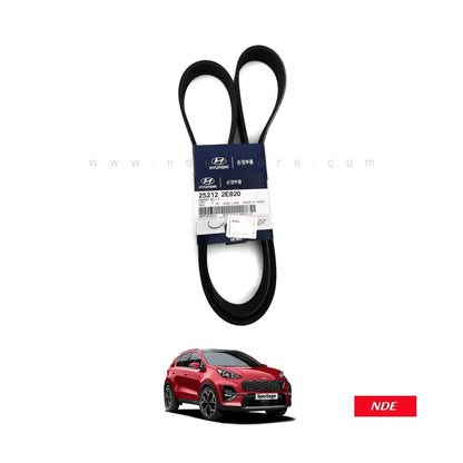 FAN BELT V-BELT, GENUINE FOR KIA SPORTAGE (KIA GENUINE PART) - ndestore.com