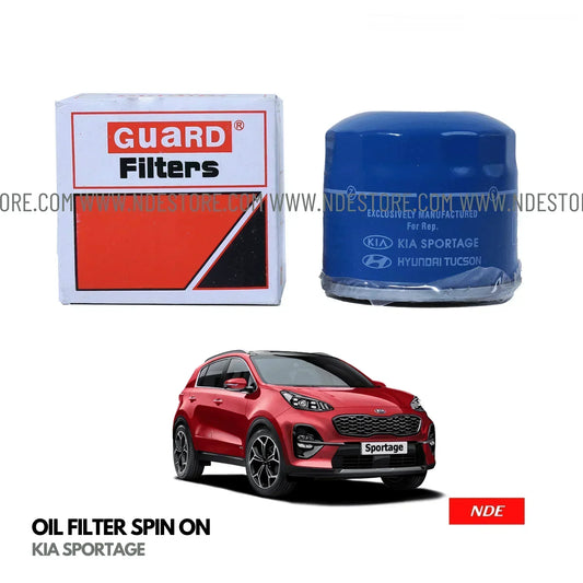 OIL FILTER SPIN ON GUARD FILTER FOR KIA SPORTAGE - ndestore.com