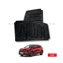 SUN SHADE BLACK WRINKLE FOR KIA SPORTAGE - ndestore.com