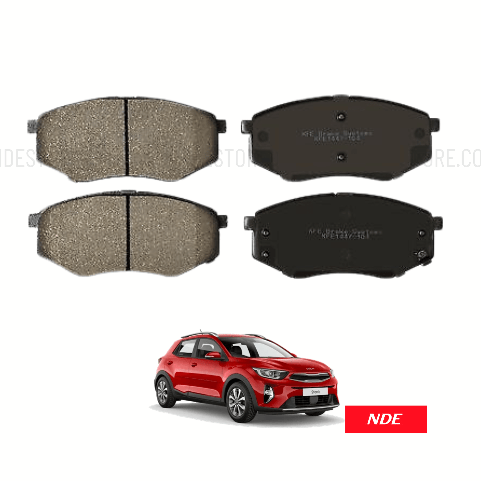BRAKE DISC PAD SET FRONT GENUINE FOR KIA STONIC - ndestore.com